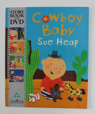 COWBOY BABY by SUE HEAP , STORY BOOK AND DVD * , 2014 foto