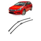 Cumpara ieftin Set stergatoare auto OPEL ASTRA K (B16) din 2015-2022, pentru parbriz auto, 2 bucati, Bosch Aerotwin, din cauciuc siliconat rezistent, OPEL