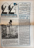 Revista 22 Nr. 10 Martie 1991 Carti Bibliofilie Almanah 12 Pagini Romana Brosata