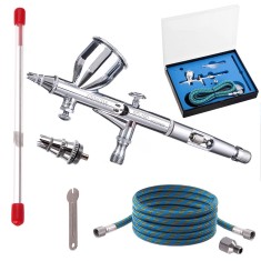 Aerograf Airbrush BD-180K Furtun si Duza 0,2mm 0,3mm 7 ml foto