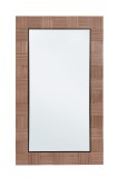 Cumpara ieftin Oglinda perete lemn maro Alfalda 106x6x182h