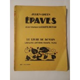Julien Green - Epaves (28 bois originaux de Colette Pettier (1938) (col. Le livre de demain)
