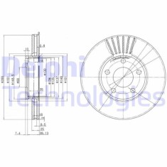 Delphi Disc frana foto