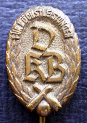 I.899 INSIGNA GERMANIA STICKPIN DKB DEUTSCHER KEGEL BUND POPICE foto