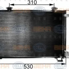 Condensator / Radiator aer conditionat TOYOTA YARIS (P1) (1999 - 2005) HELLA 8FC 351 300-261