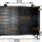 Condensator / Radiator aer conditionat TOYOTA YARIS VERSO (NLP2, NCP2) (1999 - 2005) HELLA 8FC 351 300-261