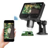 Microscop WIFI ecran 4.3&quot; 2MP marire 1000X 01-BX