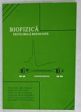 BIOFIZICA , TESTE GRILA REZOLVATE de JEAN VINERSAN ...DIANA IONESCU , 2006