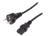 Cablu Alimentare Negru 1,2m 10A 250V, Digitus