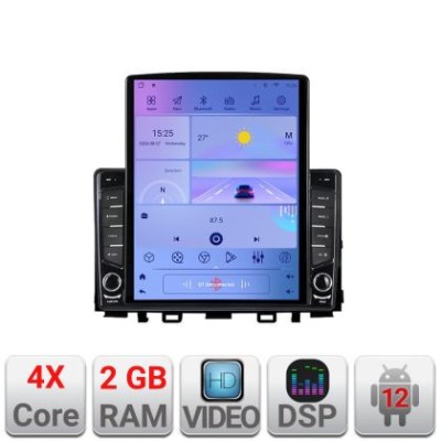 Navigatie Kia Stonic 2016-2020 Android radio gps internet quad core 2+32 ecran vertical 9.7&amp;quot; Kit-Stonic+EDT-E708 CarStore Technology foto