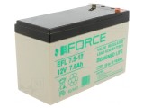 Baterie plumb-acid 12V 7.5Ah AGM fără &icirc;ntreținere