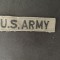 Emblema (patch) original U.S.Army folosit / stare impecabila