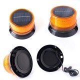 Cumpara ieftin Girofar Led stroboscopic solar cu talpa magnetica