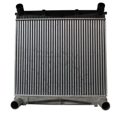 Intercooler Land Rover Range Rover, 04.2006-03.2013, motor 3.6 TDV8 200kw, diesel, cu/fara AC, aluminiu brazat/plastic, 593x495x27 mm, rezervor supeR foto