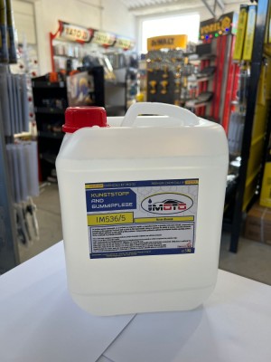 Solutie pentru ingrijirea cauciucului si a plasticului iMoto 5kg foto