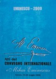 Cumpara ieftin Atti Convegno Mihai Eminescu Venezia 2000 - Lucrari Critica Literara Italiana, Brosata, 220 Pagini, Publicat 2001