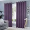 Draperie tip tesatura in cu inele albe, Madison, 150x265 cm, densitate 700 g/ml, Arlan, 1 buc