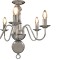 Candelabru, argintiu, 5 becuri E14 - 6