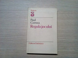 REGULA JOCULUI - Concepte Conventii, Modele - PAUL CORNEA (autograf) -1980, 285p, Alta editura