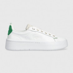 Lacoste sneakers din piele CARNABY PLAT 223 2 SFA culoarea alb, 46SFA0034