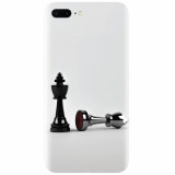 Husa silicon pentru Apple Iphone 8 Plus, Chess