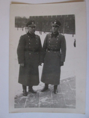 Fotografie colectie Agfa 131 x 89 mm cu ofiteri nazisti WWII foto