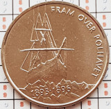 1100 Norvegia 5 kroner 1996 Harald V (Return of Nansen from Arctic) km 459 UNC, Europa