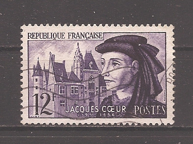 Franta 1955 - Jacques Coeur, MNH foto