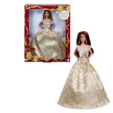 BARBIE SIGNATURE PAPUSA BARBIE BRUNETA DE SARBATORI 2025