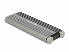 Rack extern SuperSpeed USB 20 Gbps (USB 3.2 Gen 2x2)-C la M.2 NVMe PCIe SSD, Delock 42001