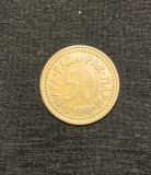 Moneda 50 para 1990 Iugoslavia