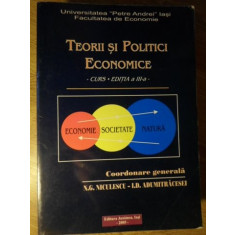 TEORII SI POLITICI ECONOMICE-N.G. NICULESCU, I.D. ADUMITRACESEI