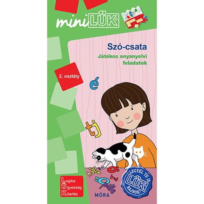 Sz&oacute;-csata - LDI 575 - J&aacute;t&eacute;kos anyanyelvi feladatok 2. oszt&aacute;ly - MiniL&Uuml;K - Madar Emőke
