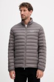 Armani Exchange geacă de puf culoarea maro, de tranzitie, XM001919 AF16927