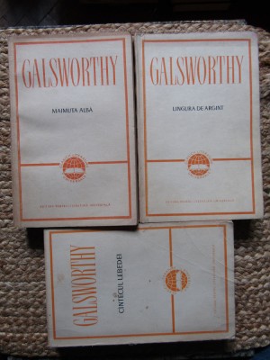John Galsworthy - Comedia modernă ( 3 vol. ) foto
