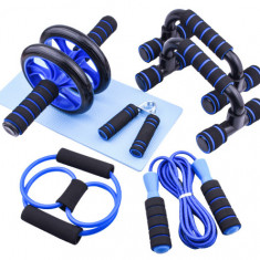 Set 6 piese pentru exercitii sport, fitness, antrenamente indoor si outdoor