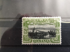 1906 Romania, eroare de culoare foto