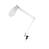 Lampă cosmetică 844 cu lupă 5X si braț, 24W