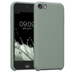 Husa Kwmobile pentru Apple iPod Touch 7th/iPod Touch 6th, Verde, Silicon, KWM000010QD064C