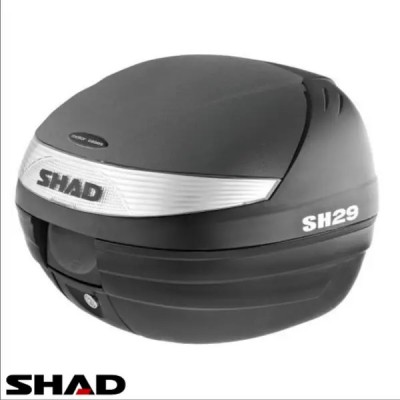 Cutie portbagaj (topcase) Shad model SH29 culoare: negru (volum: 29 litri) &amp;ndash; include placa de montaj foto