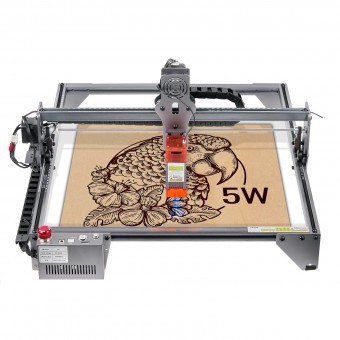Masina de gravat cu laser 5W, Zona de gravare 410 x 400 mm, USB, Viteza maxima 10000 mm/min