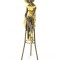 Doamna- statueta din bronz pictat DC-23