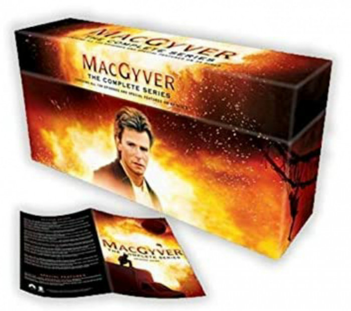 FILM SERIAL MacGyver The Complete Series [39 DVD] Box Set Sigilat