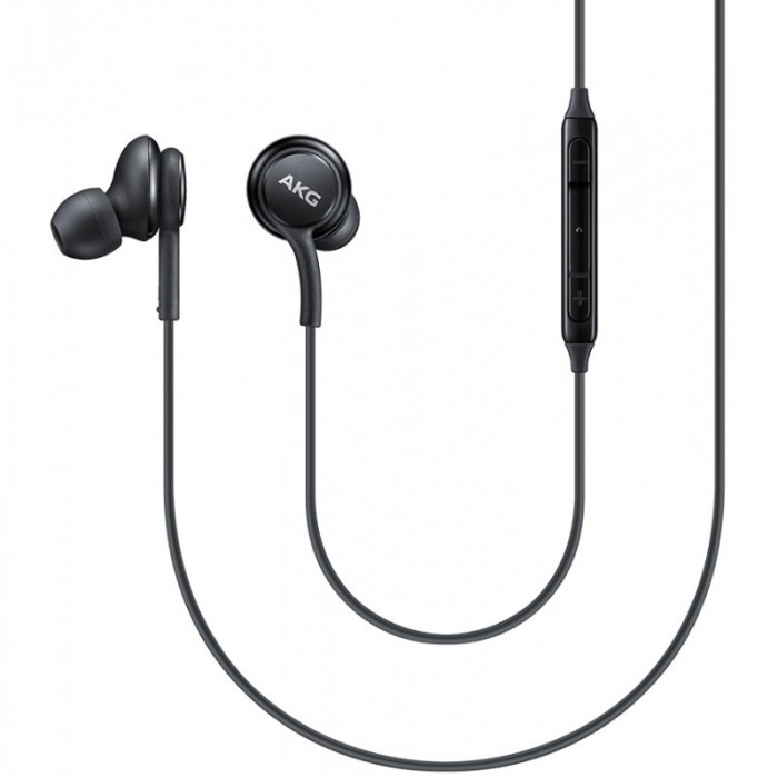 Handsfree Casti In-Ear Samsung Galaxy S10 G973, EO-IG955, AKG, Cu microfon, 3.5mm, Negru GH59-14983A