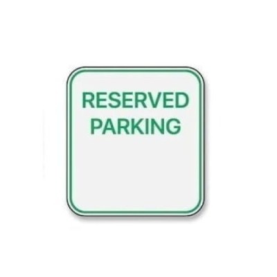 Abtibild &amp;quot;RESERVED PARKING&amp;quot; Cod: TAG 040 / T2 Automotive TrustedCars foto