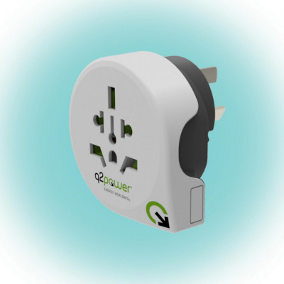 Adaptor calatorii Universal la Australia/China - IT UK CH Brazil USA EURO doar fara impamantare 10A Q2 foto