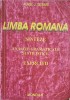 LIMBA ROMANA. SINTEZE, ANALIZE GRAMATICALE SI STILISTICE. EXERCITII-AUREL J. ISTRATE-320953