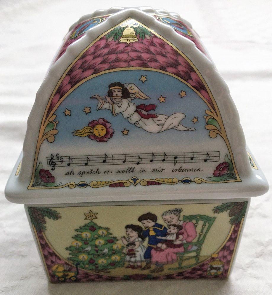 Cutie muzicala - Hutschenreuther - Crăciun - cutie originală - 2002 |  Okazii.ro