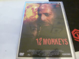 12 Monkeys - Bruce Willis ,Brad Pitt ( germana)- , b65, DVD, Altele