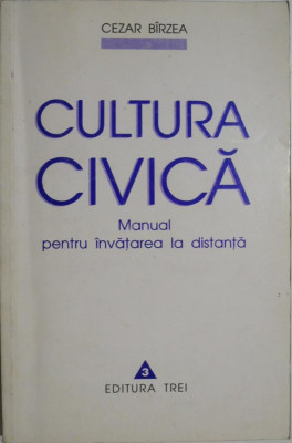 Cultura civica. Manual pentru invatarea la distanta &amp;ndash; Cezar Birzea (cu sublinieri) foto